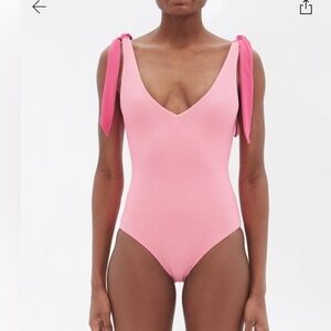 Cossie + Co The Nikki tie-shoulder swimsuit